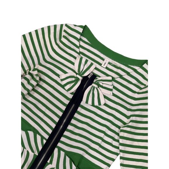 Moth, 3/4 Sleeve, Full Zip, Top. Size XS, KB184 - Picture 2 of 5